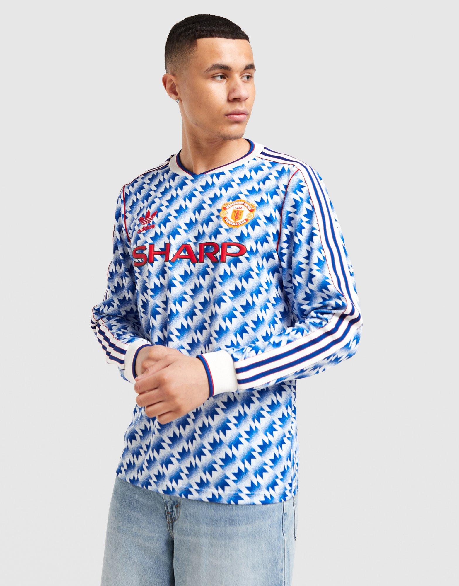 Manchester United FC '90-92 Long Sleeve Away Shirt