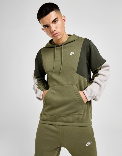Club Fleece Colour Block Hoodie