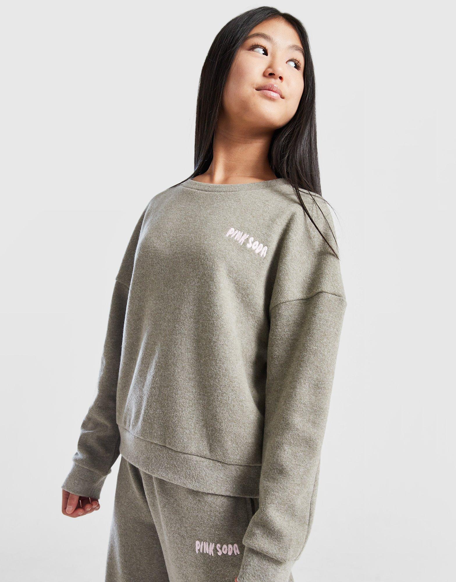 Ava Knit Crew Sweatshirt Junior's