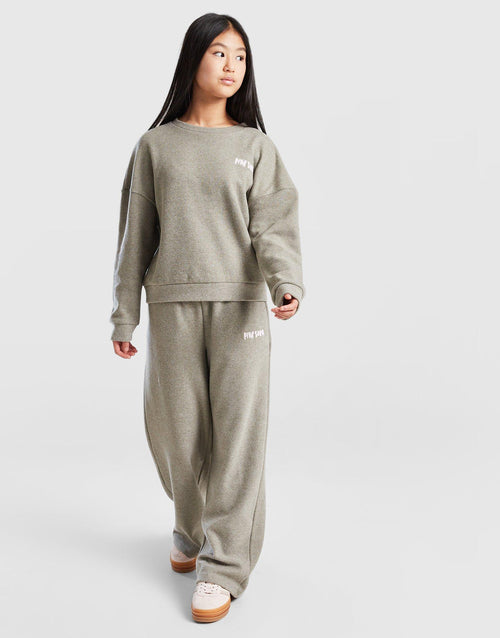 Ava Knit Crew Sweatshirt Junior's