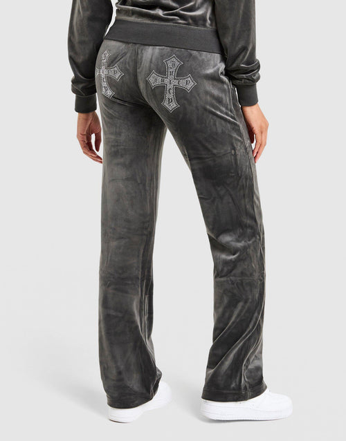 Cross Wash Velour Track Pants