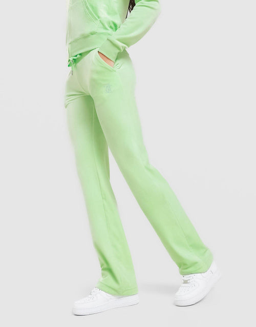 Script Diamante Heart Track Pants