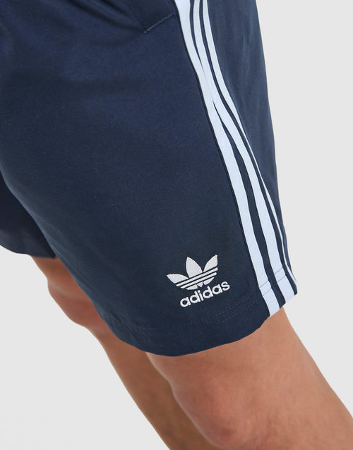 3-Stripes 8" Swim Shorts