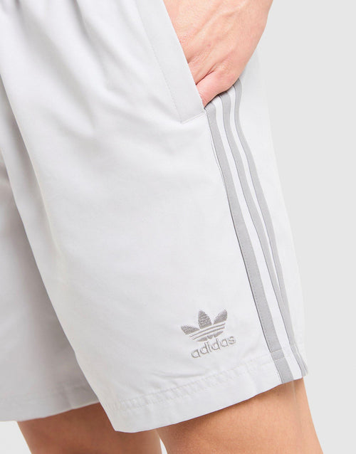 3-Stripes 8" Swim Shorts