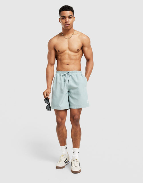 Adicolor 3-Stripes 8-Inch Swim Shorts