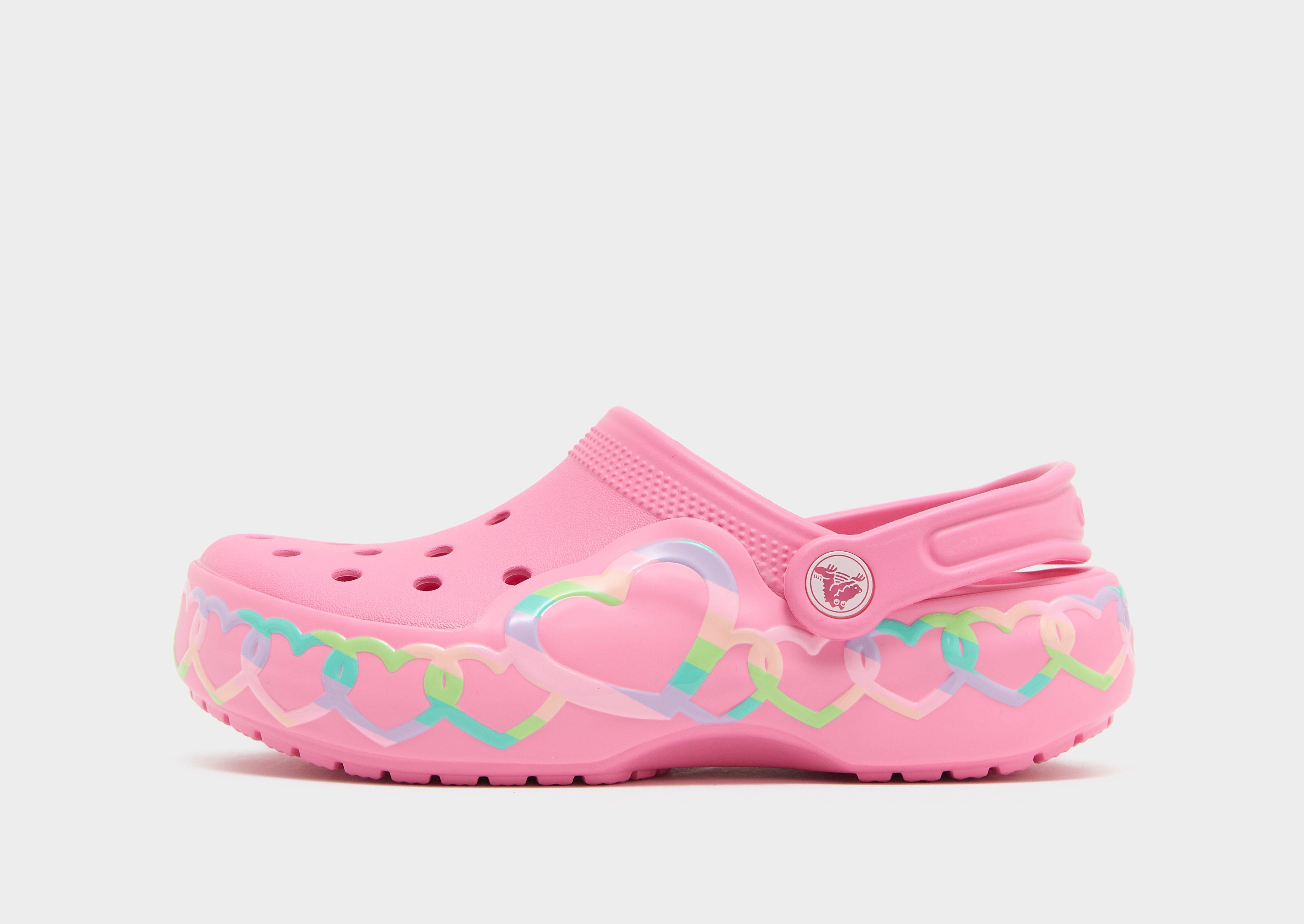 Classic Clog Heart Lights Children's