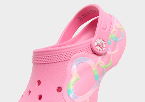 Classic Clog Heart Lights Children's