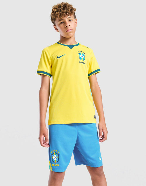 Brazil 2026 Home Shorts Junior