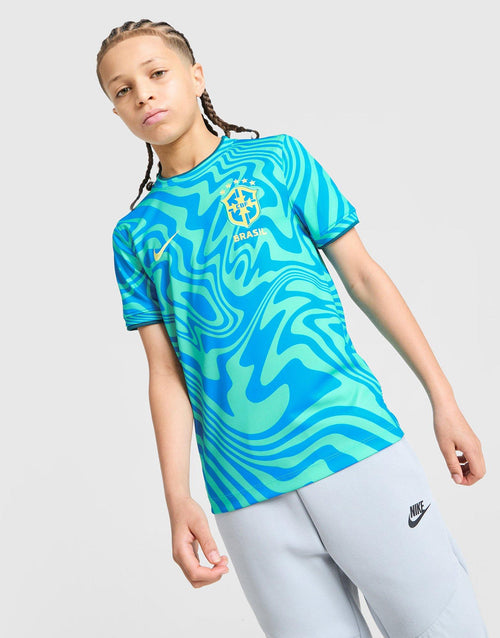 Brazil 2026 Pre Match Shirt Junior