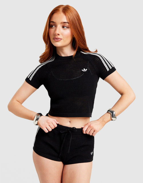 Knitted Crochet Cali Tee