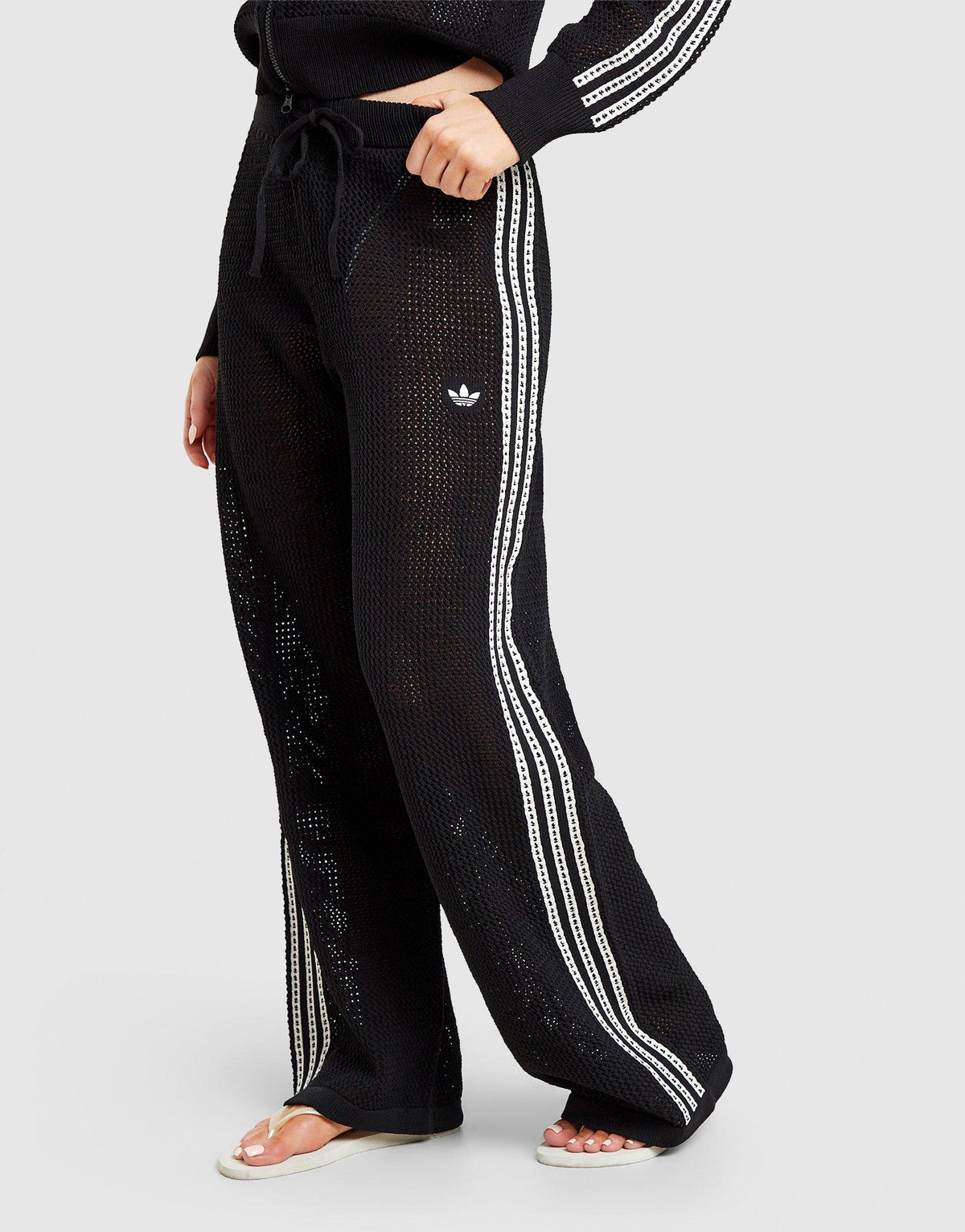 Knitted Crochet Firebird Track Pants