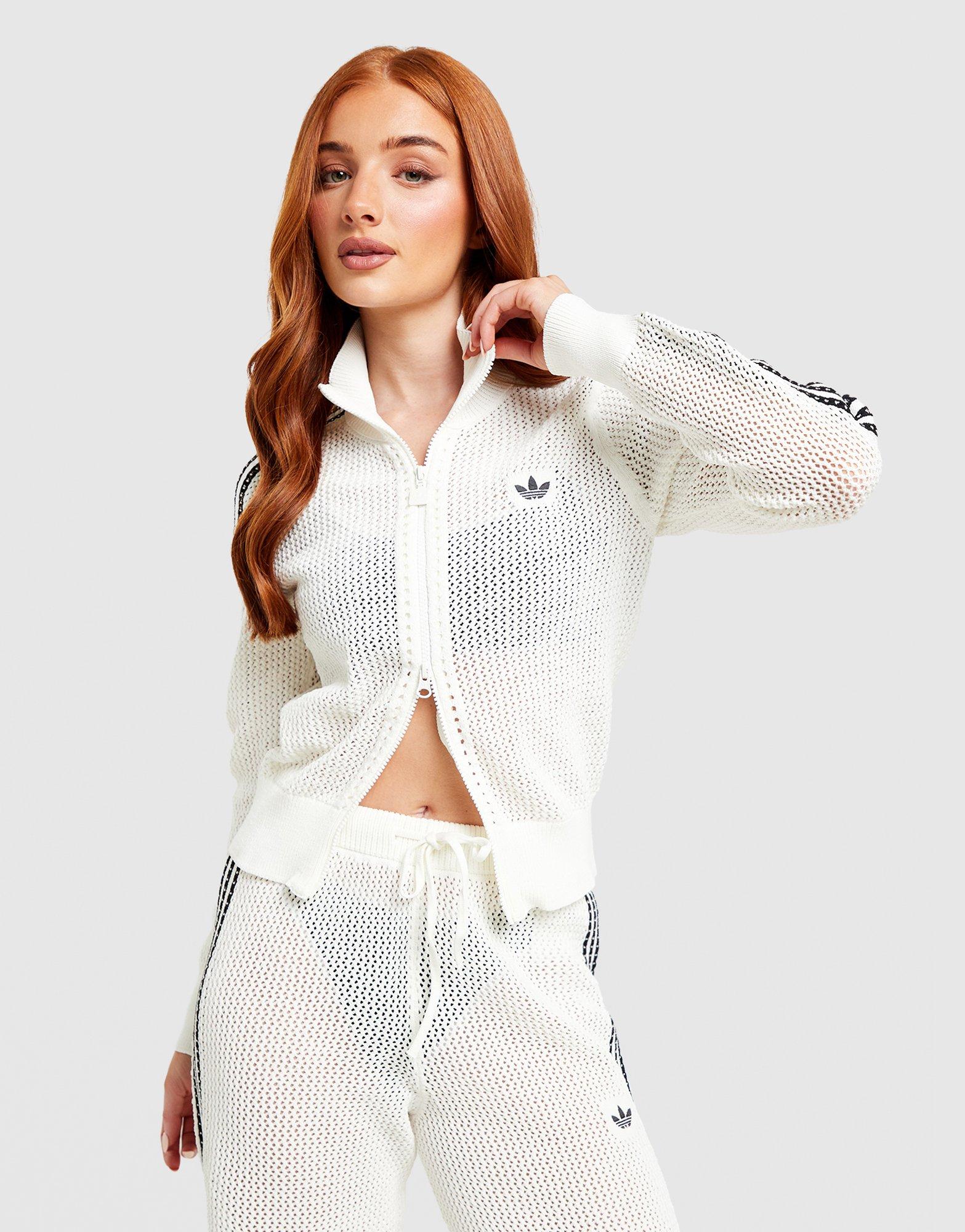 Knitted Crochet Firebird Track Top