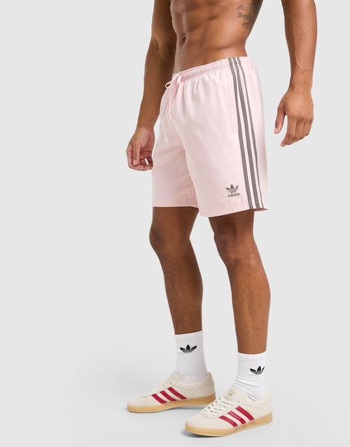 3-Stripes 8" Swim Shorts