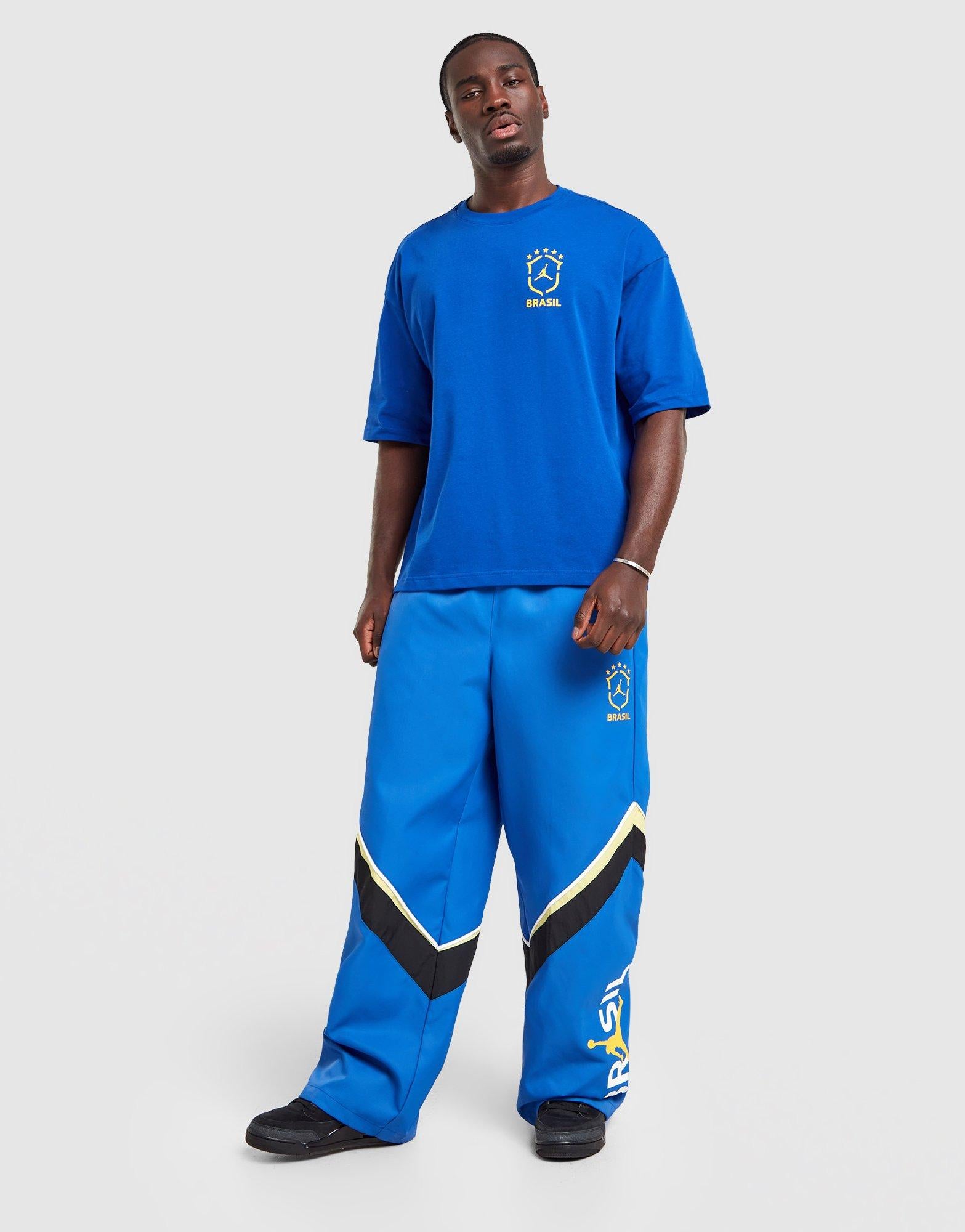 Blue Jordan Brazil Woven Track Pants - JD Sports Singapore
