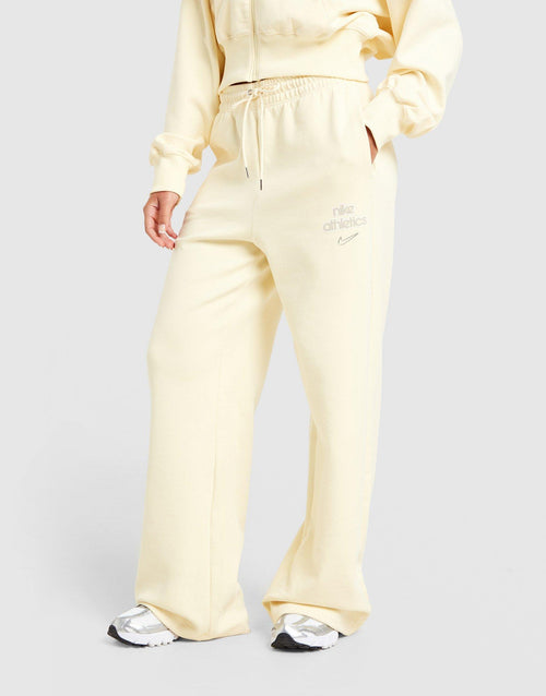 Phoenix Fleece Graphic Swoosh Wide Leg Joggers