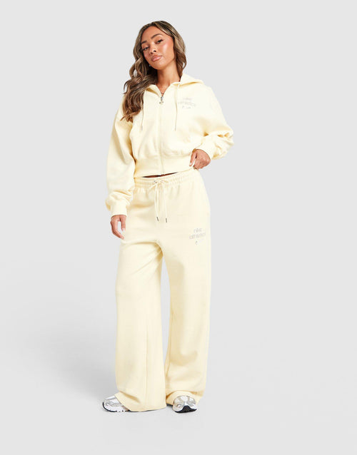 Phoenix Fleece Graphic Swoosh Wide Leg Joggers