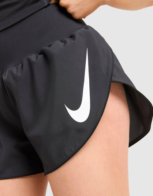 Running Tempo Flow Mid-Rise Shorts