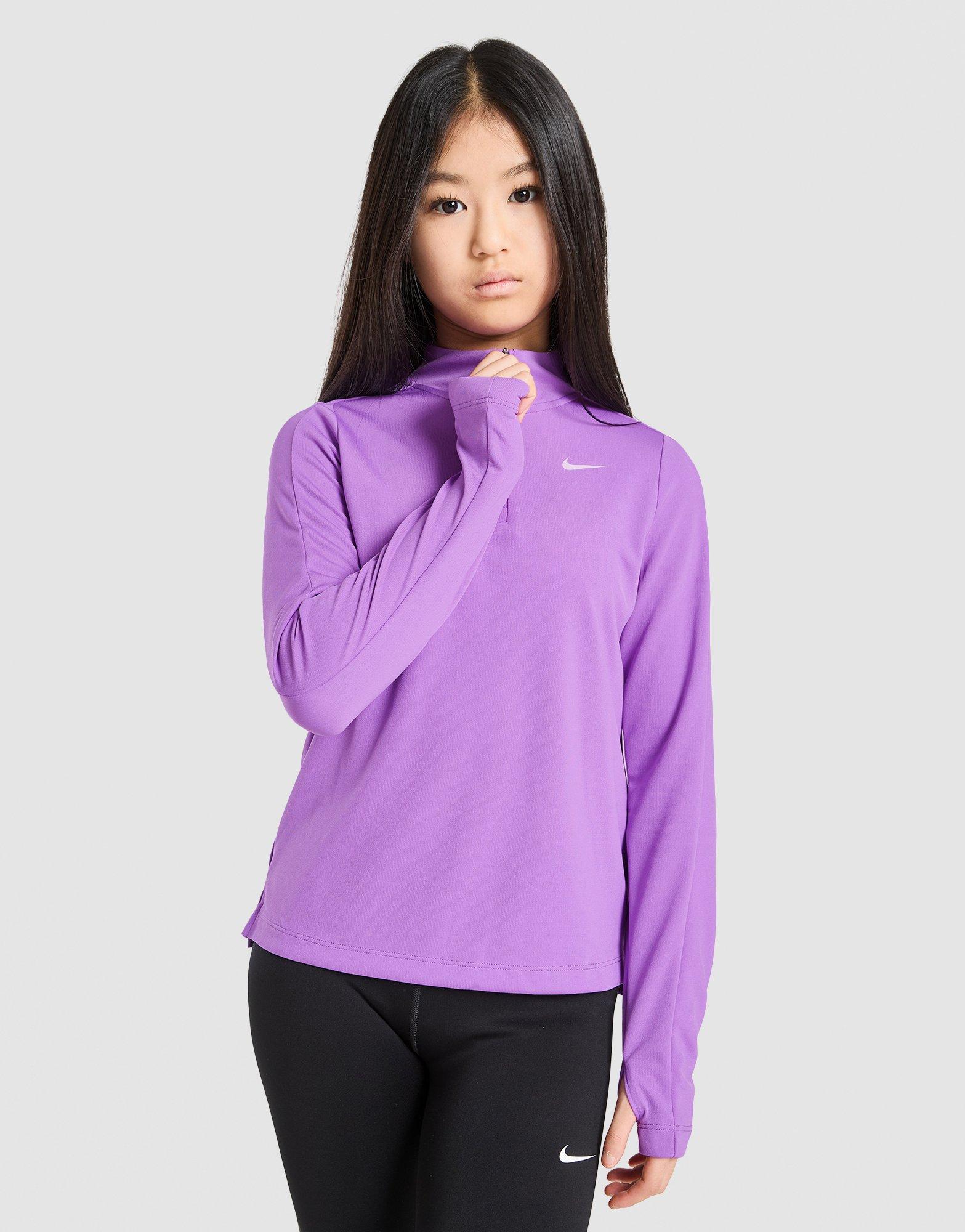 Girls' Dri-FIT 1/2 Zip Top Junior