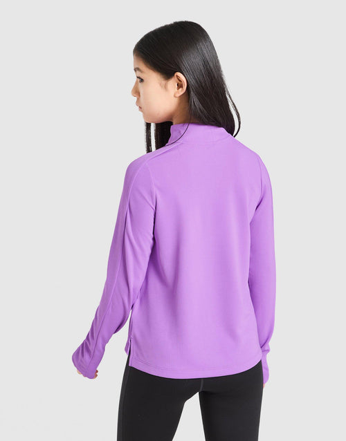 Girls' Dri-FIT 1/2 Zip Top Junior