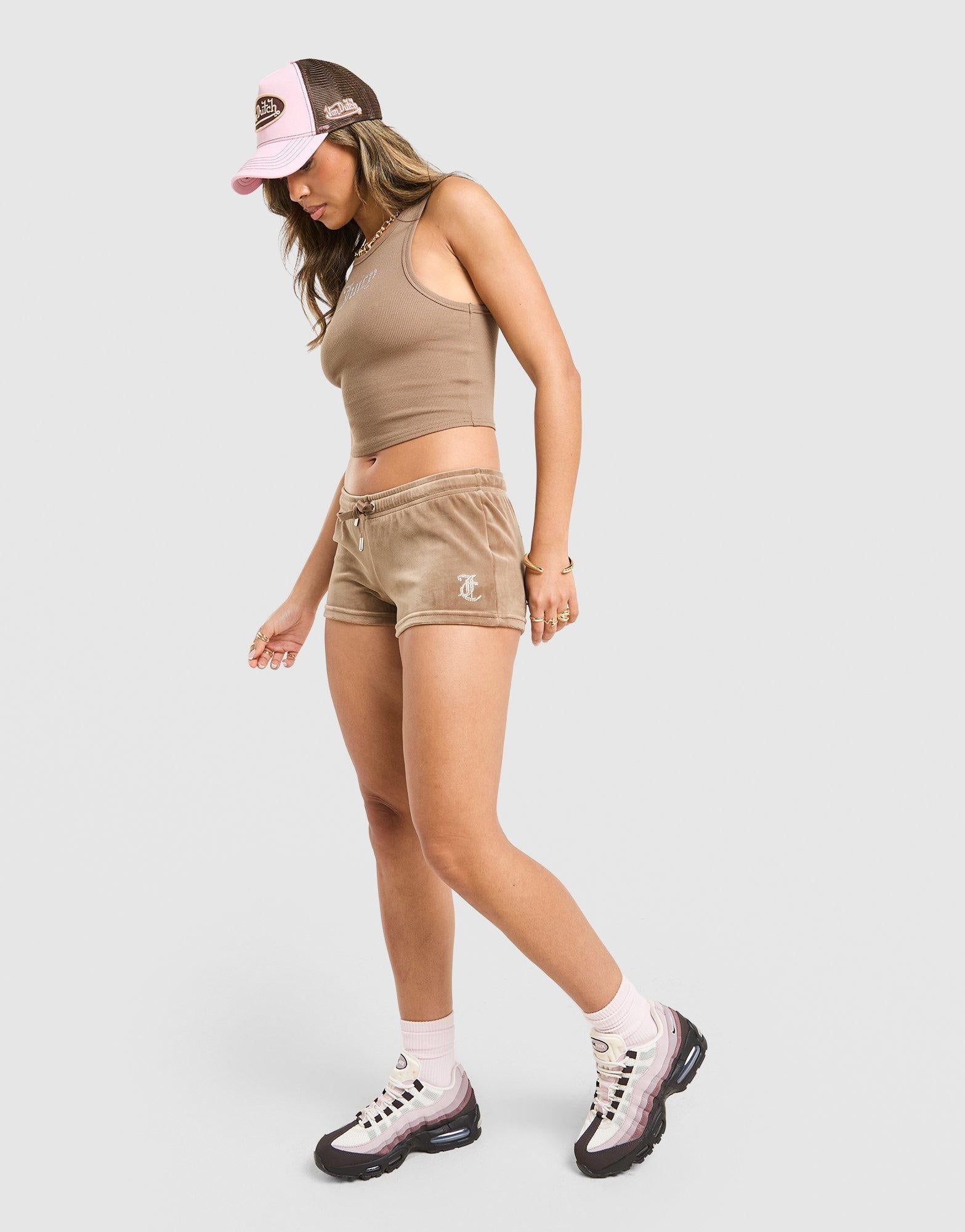 Micro Velour Shorts