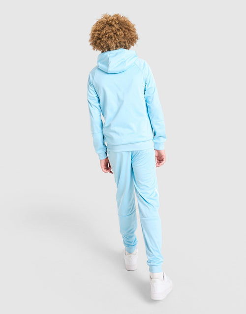Fade Poly Hooded Tracksuit Junior