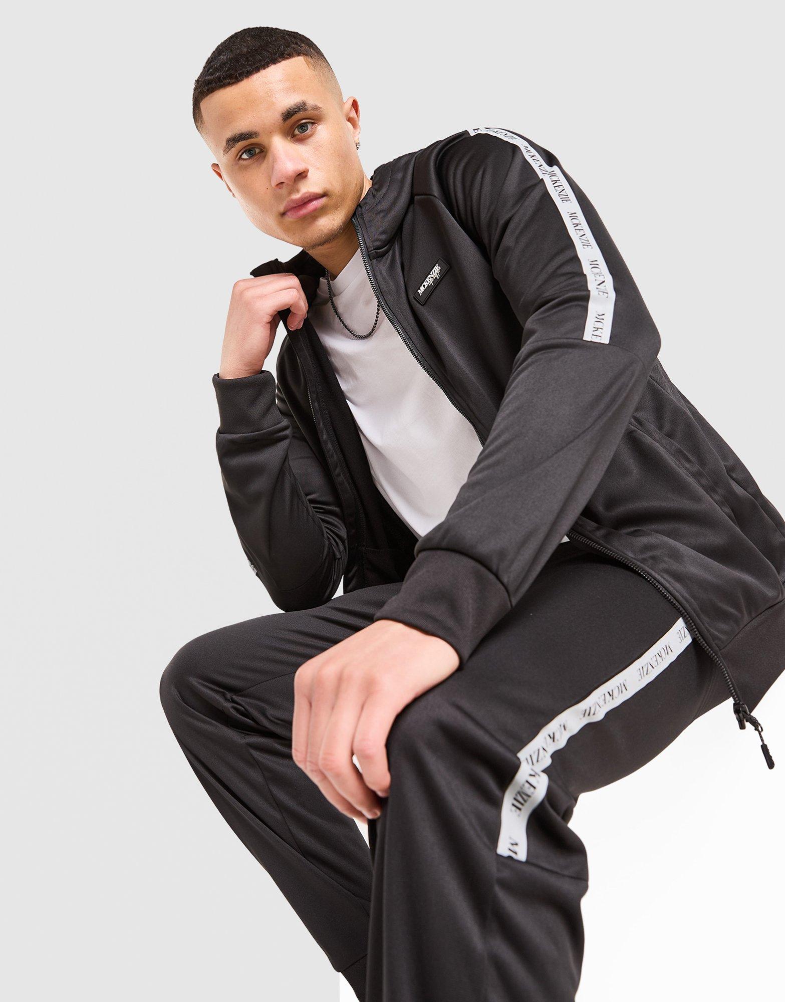 NCウェザーフーディーブルゾン Black Mckenzie Fade Poly Full Zip Hoodie - JD Sports Singapore