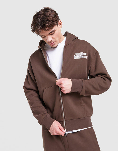 Hidden Full Zip Hoodie