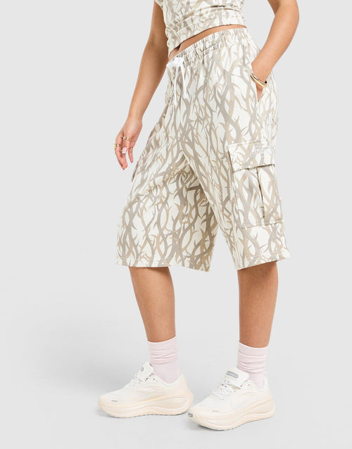 Ren Tribal Camo Jorts