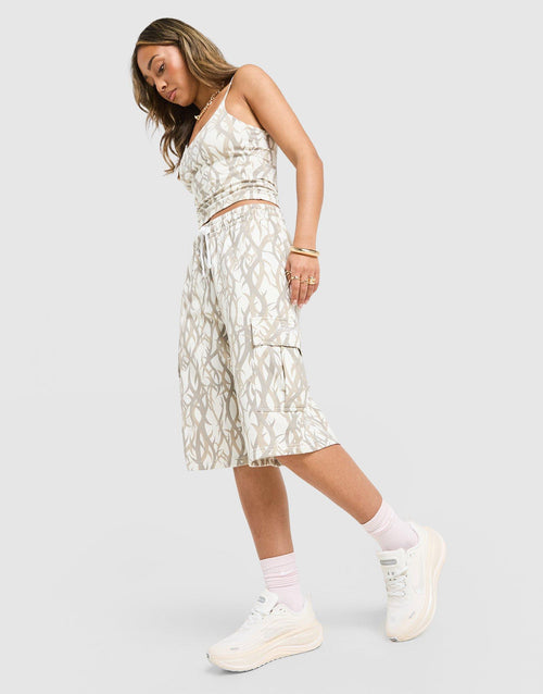 Ren Tribal Camo Jorts