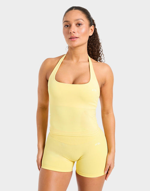 Enhance Seamless Halterneck Top