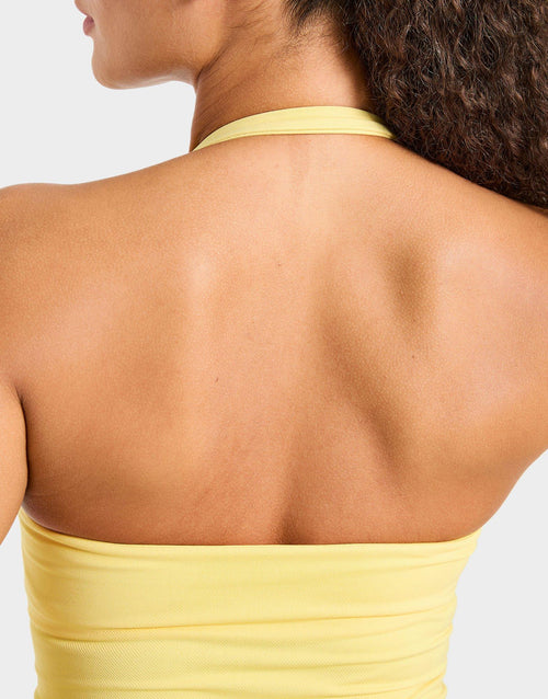 Enhance Seamless Halterneck Top