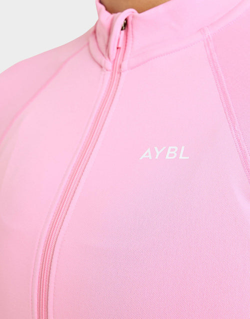 Enhance Full Zip Seamless Top