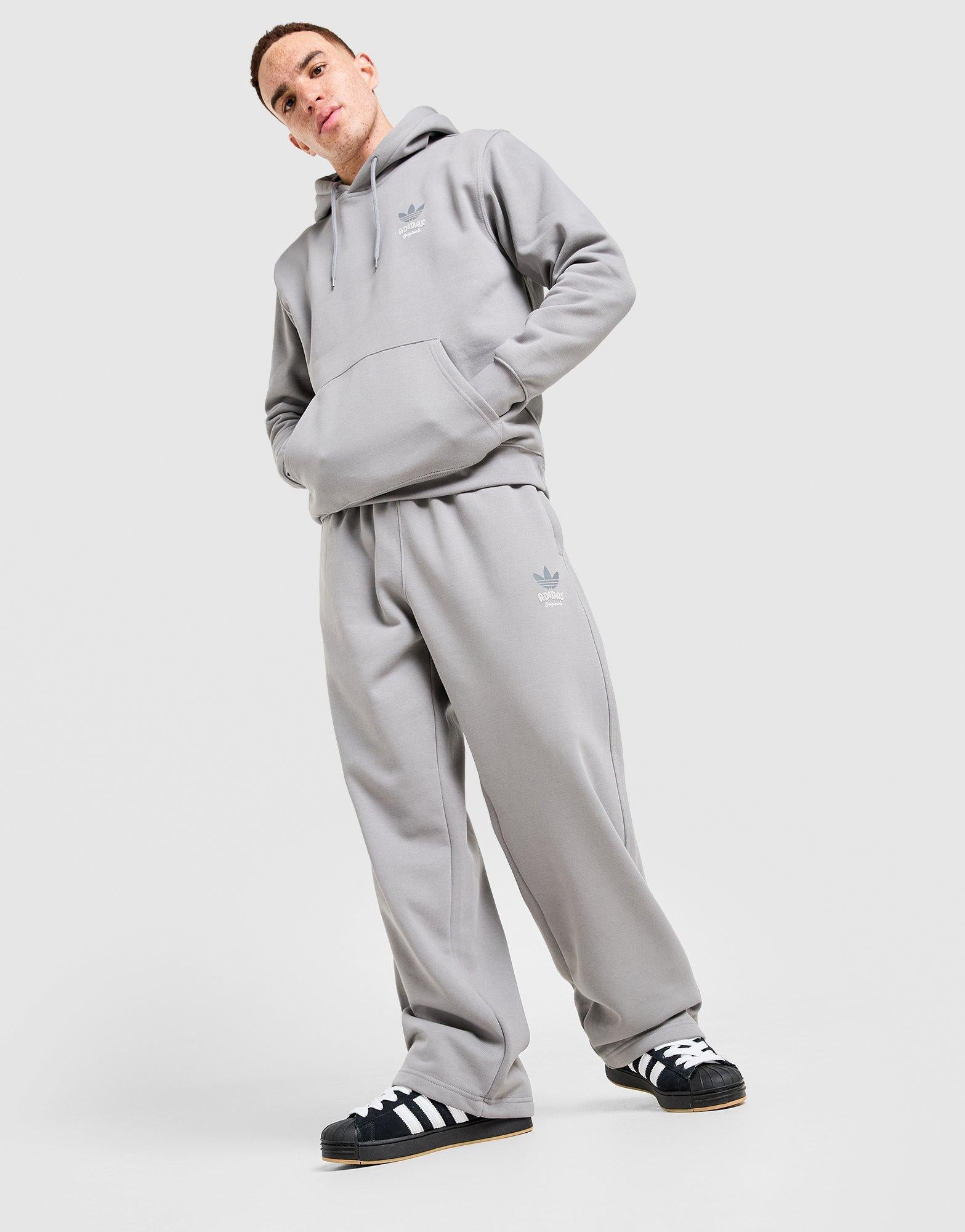 Trefoil Bubble Open Hem Joggers