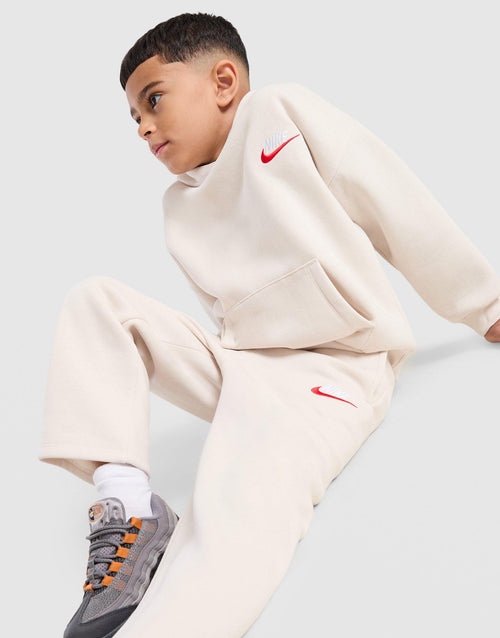 Open Hem Hooded Tracksuit Children