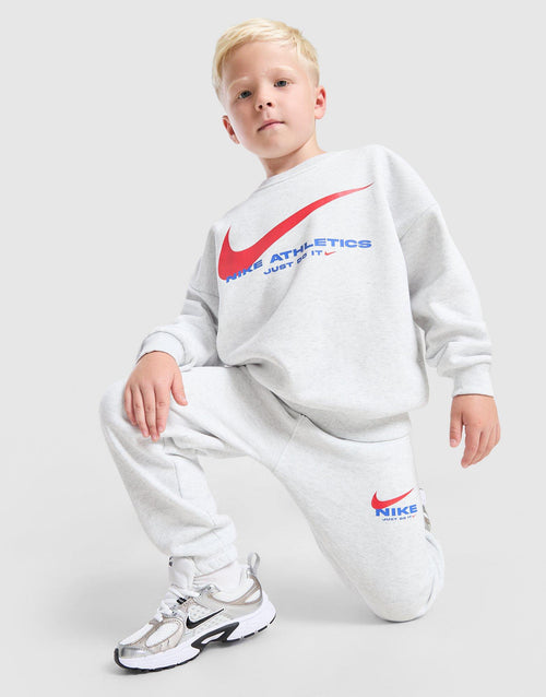 Swoosh Fleece Tracksuit Children