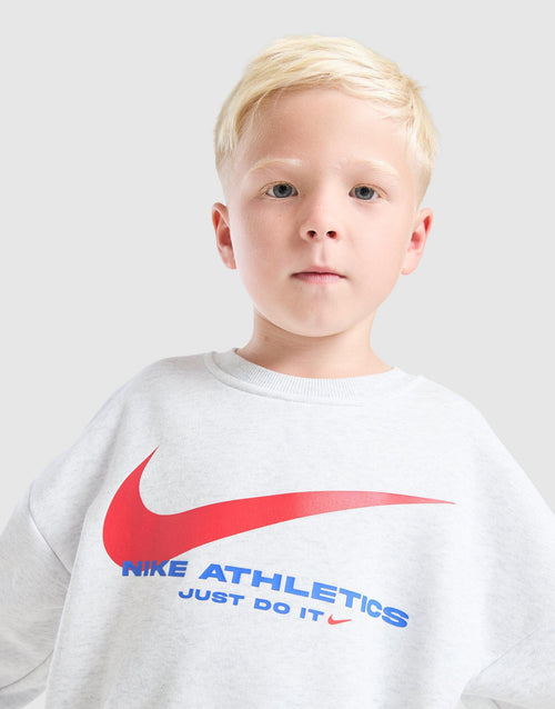 Swoosh Fleece Tracksuit Children