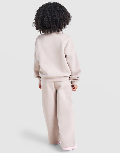 Girls' 1/4 Zip Tracksuit Children