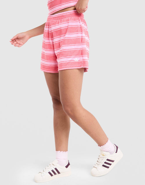 Stripe Towel Shorts