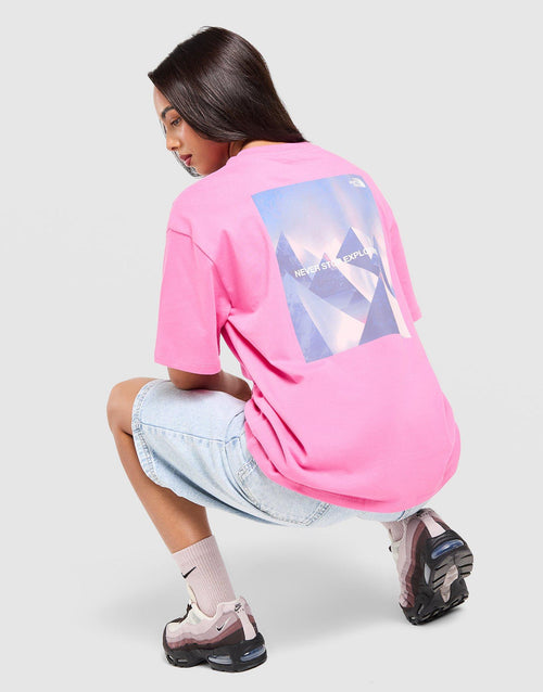 Peaks Graphic Boyfriend T-Shirt