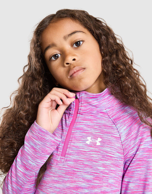 Girls' Twist 1/4 Zip Set Children