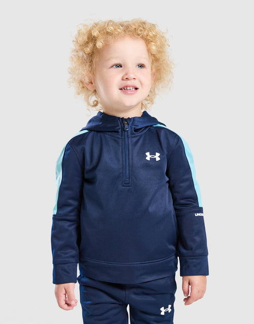 Poly Colour Block 1/4 Zip Tracksuit Infant
