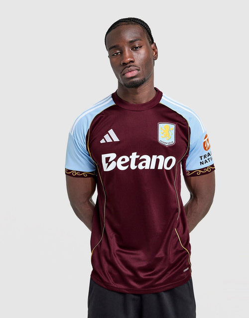 Aston Villa FC 2025/26 Rogers #27 Home Shirt