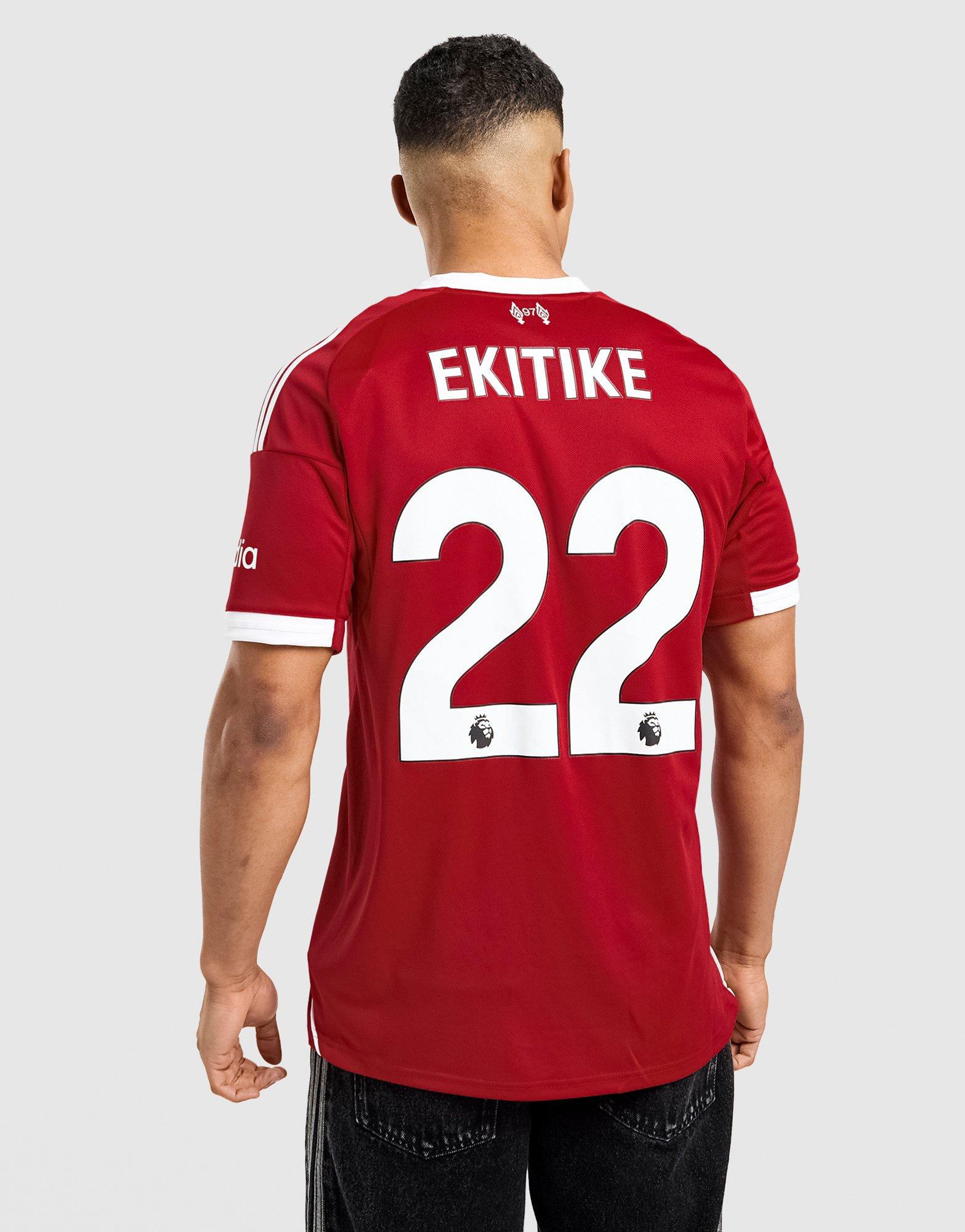 Liverpool FC 2025/26 Ekitike #22 Home Shirt