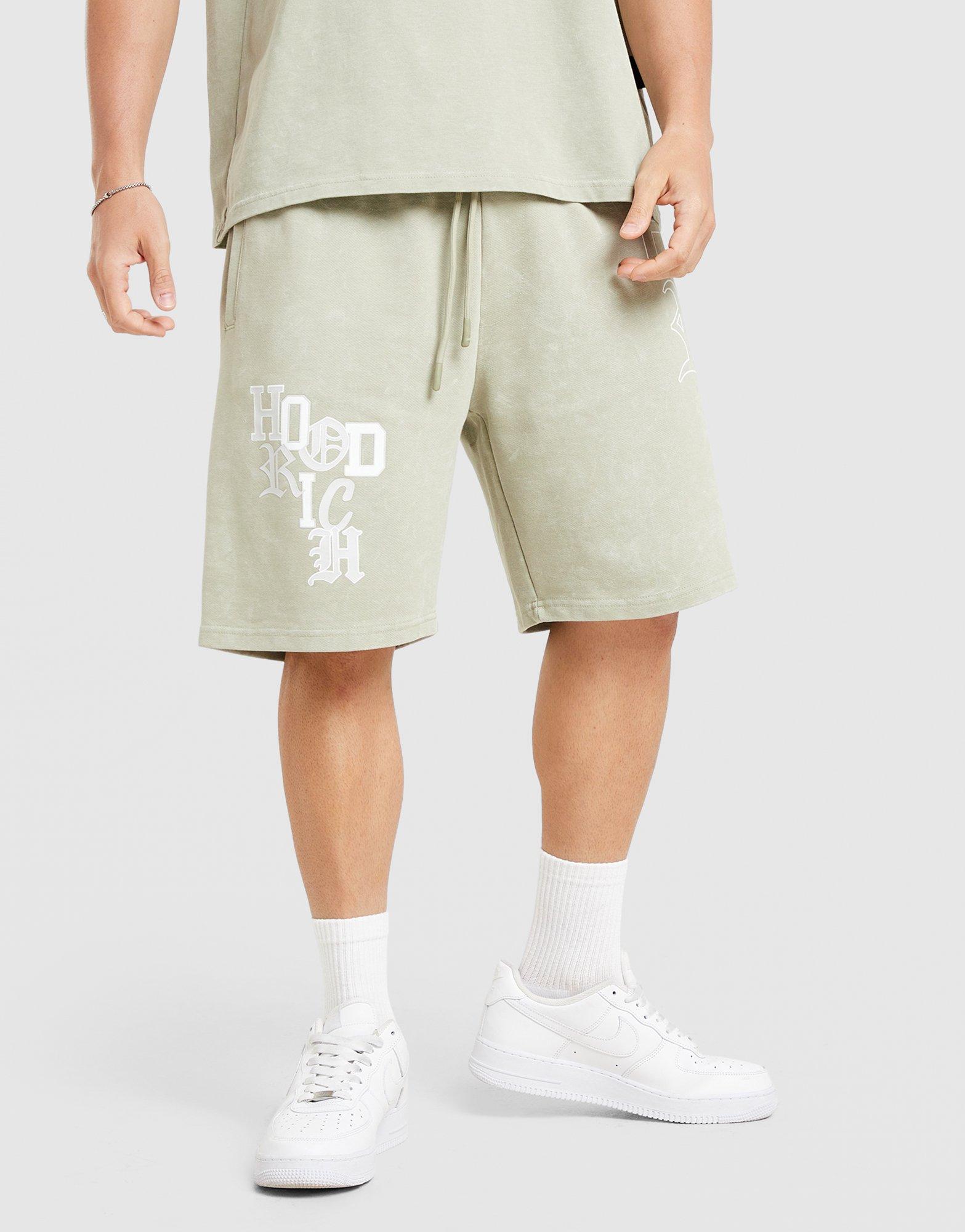 パンツ archive HOOD BY AIR double zip shorts Green Hoodrich Heritage Shorts - JD Sports Singapore