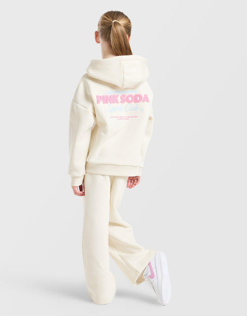 Girls' Sporty Overhead Tracksuit Children