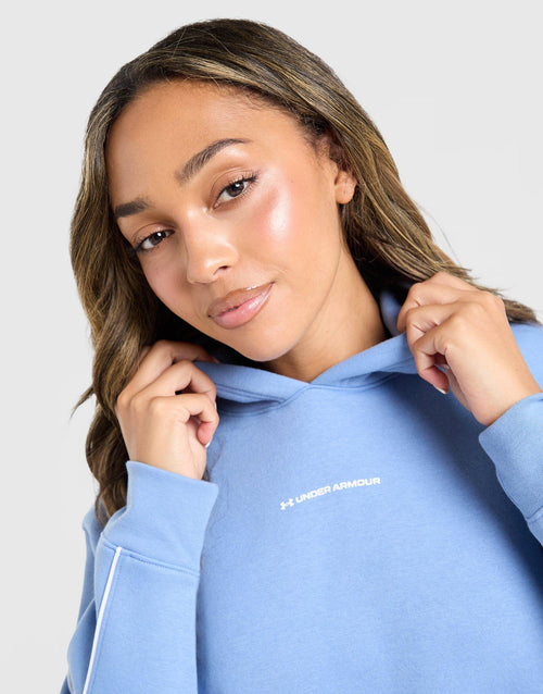 Piping Overhead Cropped Hoodie
