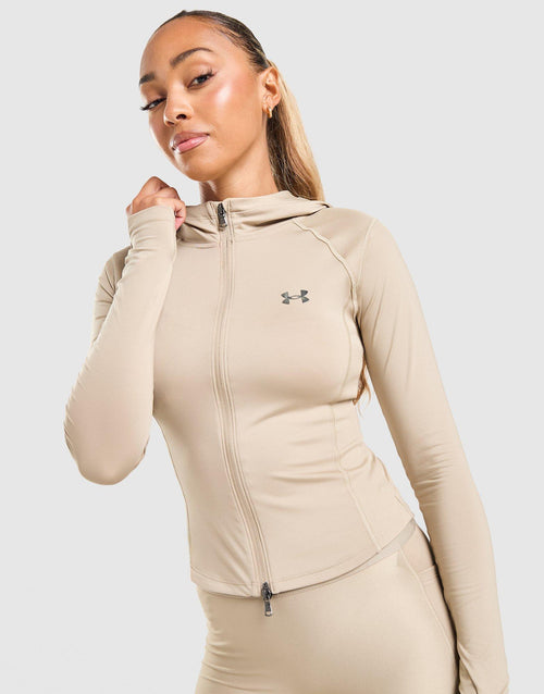 Ribbed Full Zip Hoodie