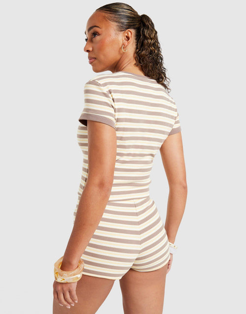 Stripe Slim T-Shirt