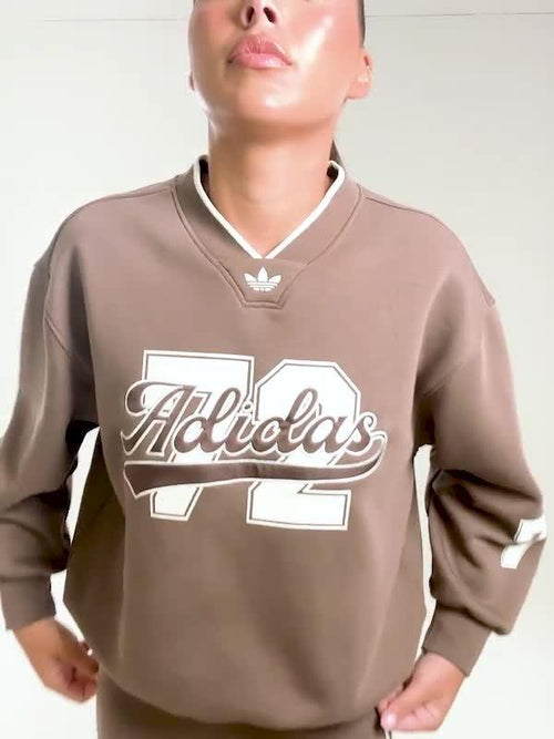 Varsity V Neck Sweatshirt
