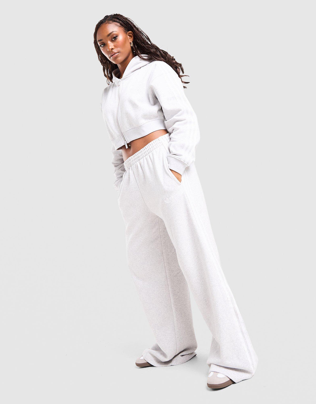 3-Stripes Wide Leg Joggers